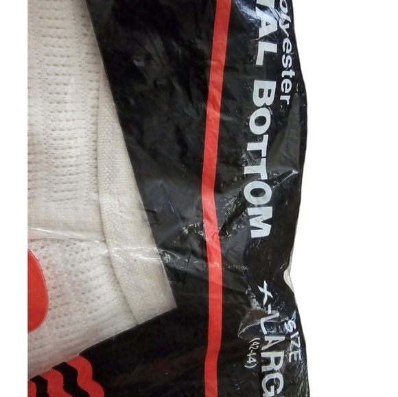 Hanes Men Size X-Large Thermal Bottom Long Johns New Dead Stock Vintage 1987 - Picture 5 of 7